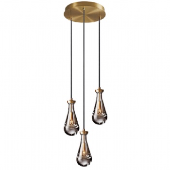 Copper Raindrop Pendant lamp